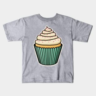 Cute Cupcake with Pink Sprinkles! Kids T-Shirt